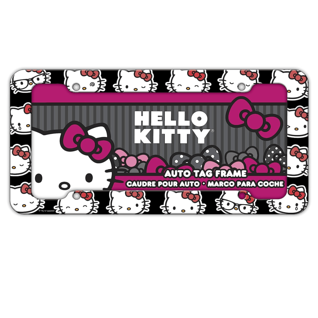 Hello Kitty License Plate