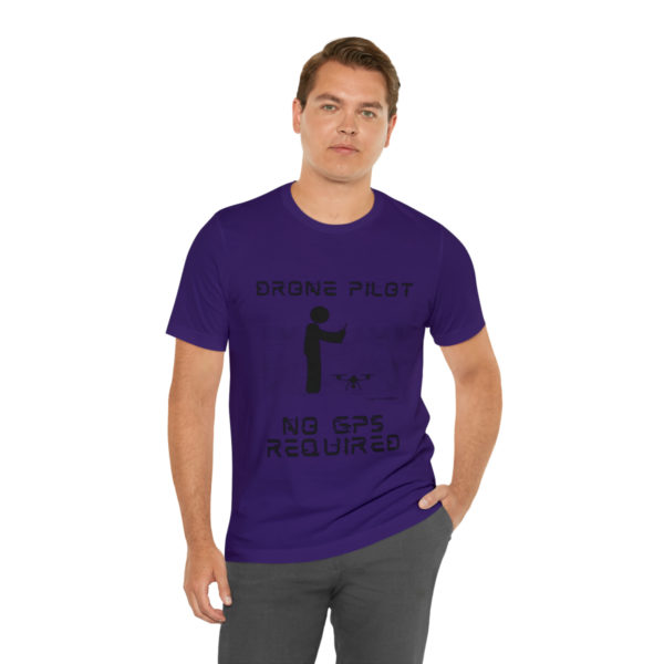 Drone Pilot T-Shirt: No GPS Required | Fly with Confidence - Image 90