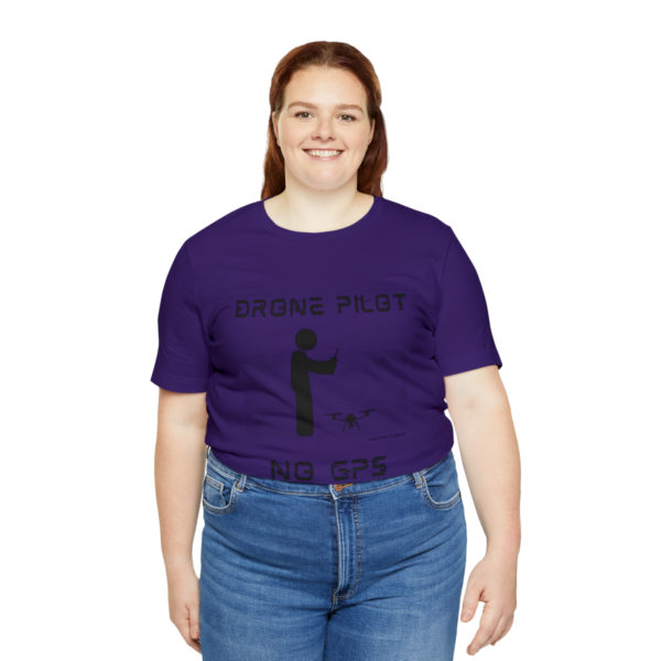 Drone Pilot T-Shirt: No GPS Required | Fly with Confidence - Image 91