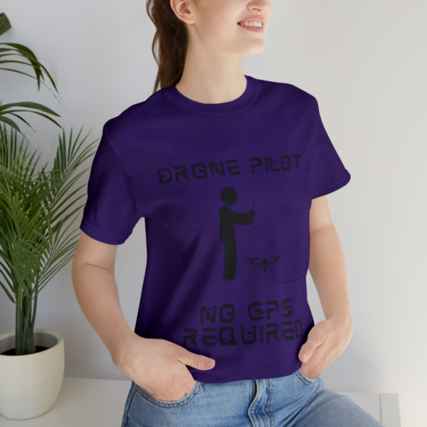 Drone Pilot T-Shirt: No GPS Required | Fly with Confidence - Image 93