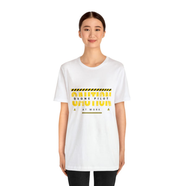 Caution: Drone Pilot at Work T-Shirt - Fly High in Style! - Image 16