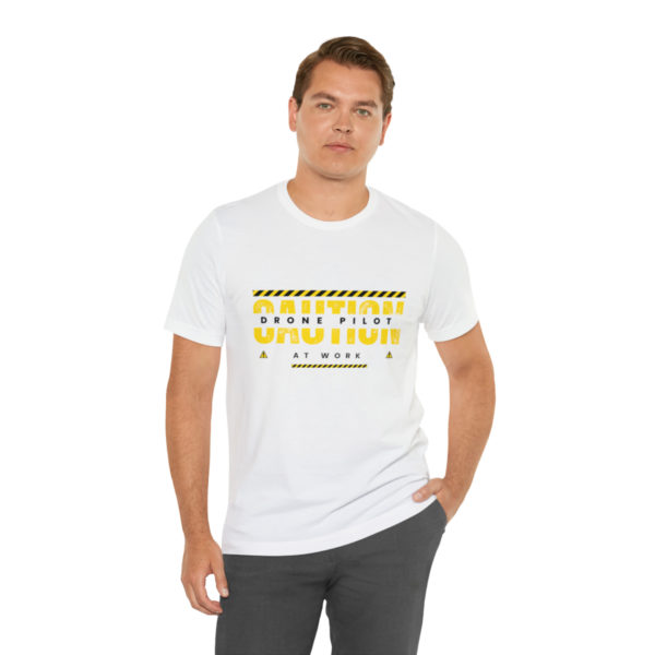 Caution: Drone Pilot at Work T-Shirt - Fly High in Style! - Image 13