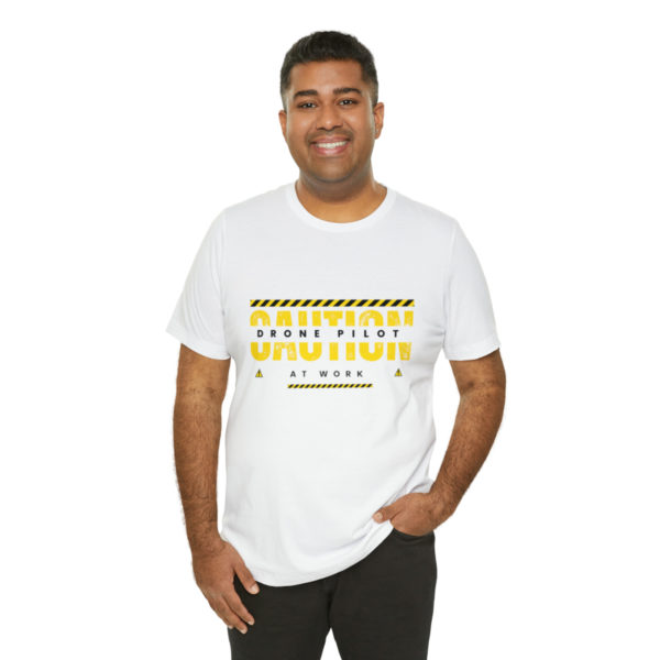 Caution: Drone Pilot at Work T-Shirt - Fly High in Style! - Image 20