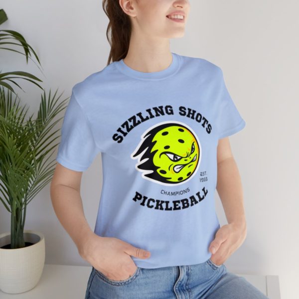 Sizzling Shots Champion Pickleball T-Shirt - Image 130