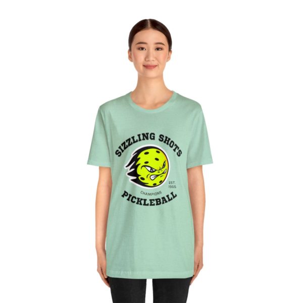 Sizzling Shots Champion Pickleball T-Shirt - Image 100