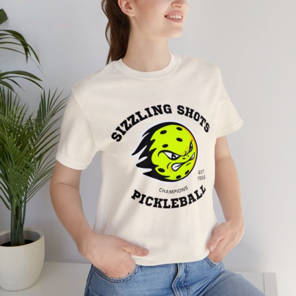 Sizzling Shots Champion Pickleball T-Shirt - Image 46