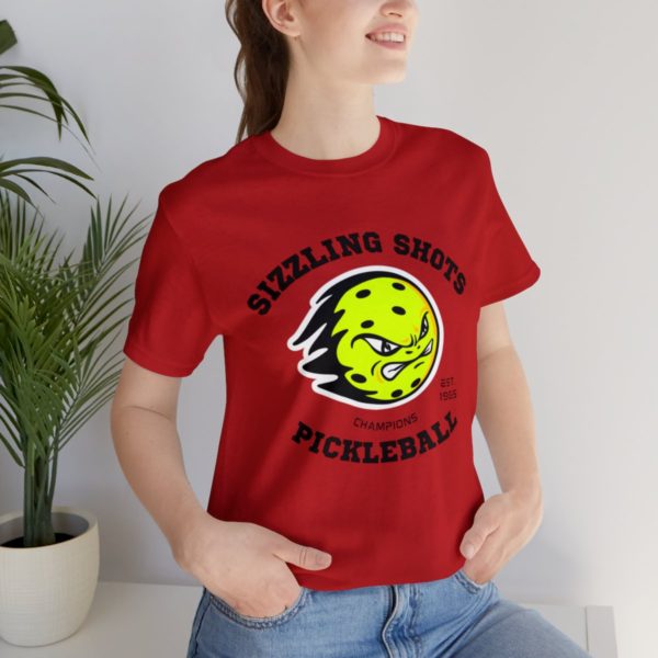 Sizzling Shots Champion Pickleball T-Shirt - Image 178