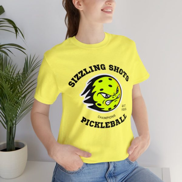 Sizzling Shots Champion Pickleball T-Shirt - Image 82