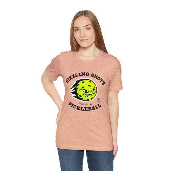 Sizzling Shots Champion Pickleball T-Shirt - Image 66