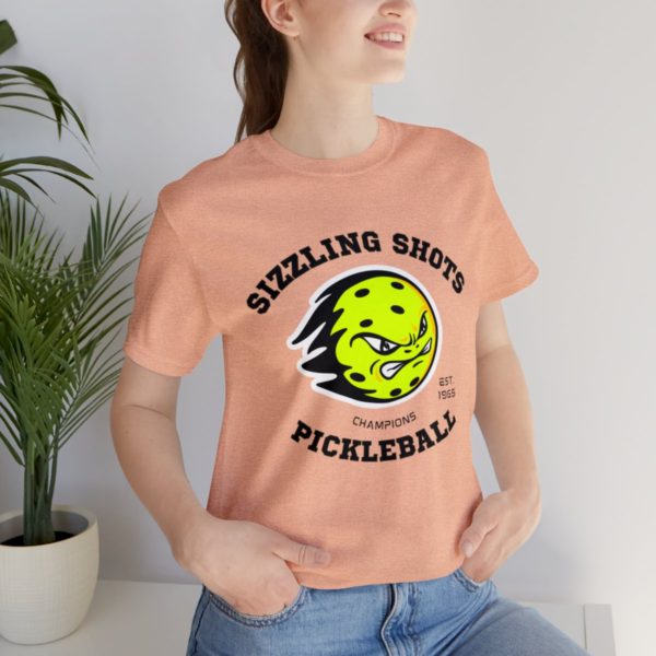 Sizzling Shots Champion Pickleball T-Shirt - Image 70